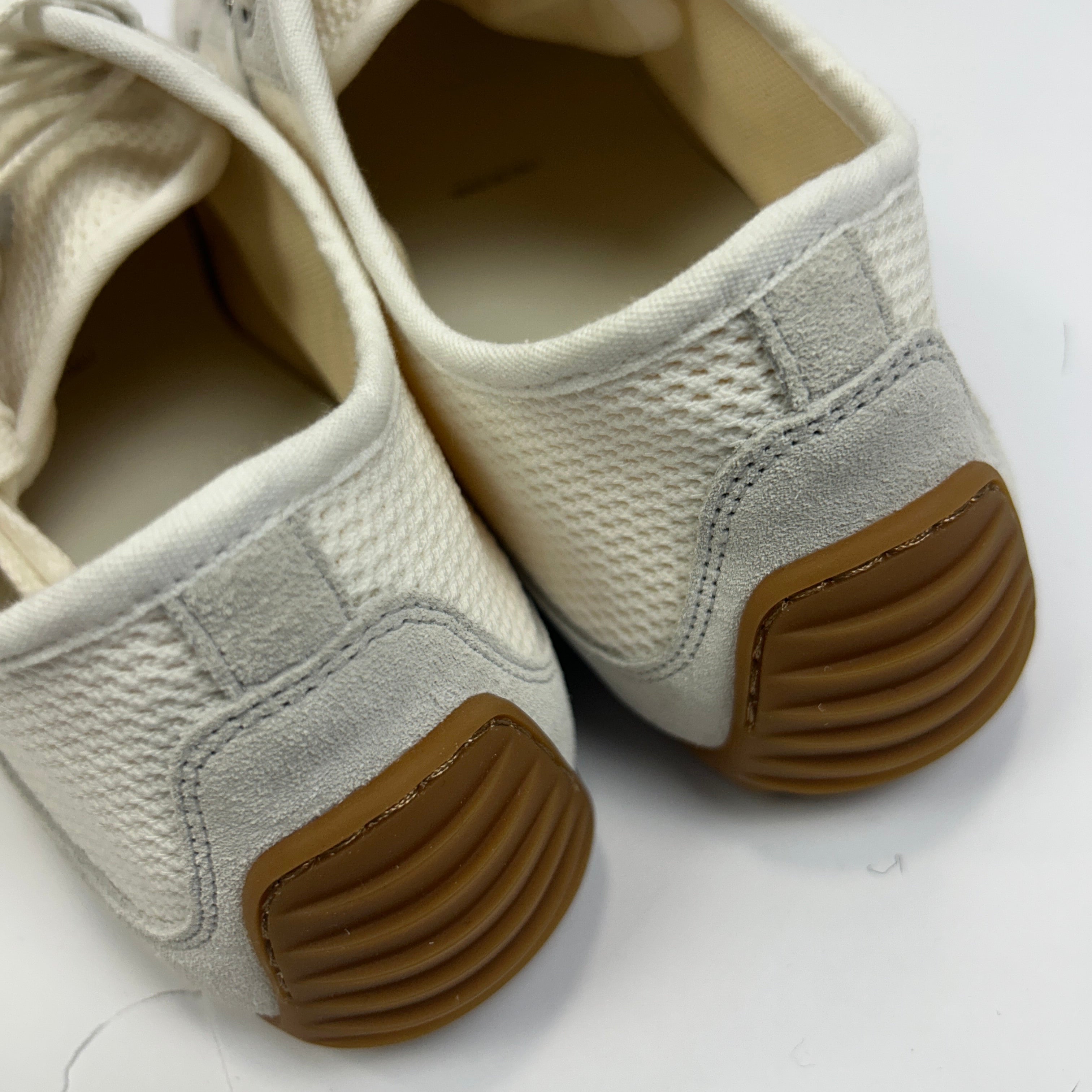 Givenchy New £490 Cream Slim Sneakers 41