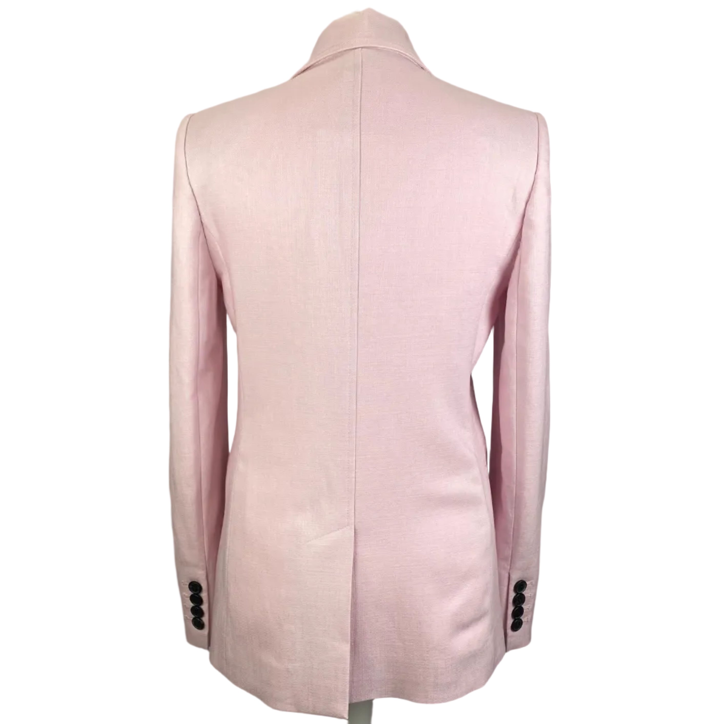 Me&Em Baby Pink Single Button Blazer XS