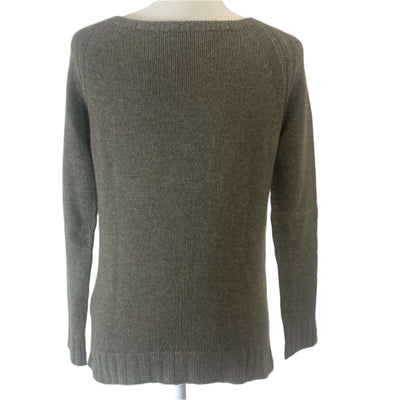 Ermanno Scervino Sage Cashmere Corsage Sweater XS