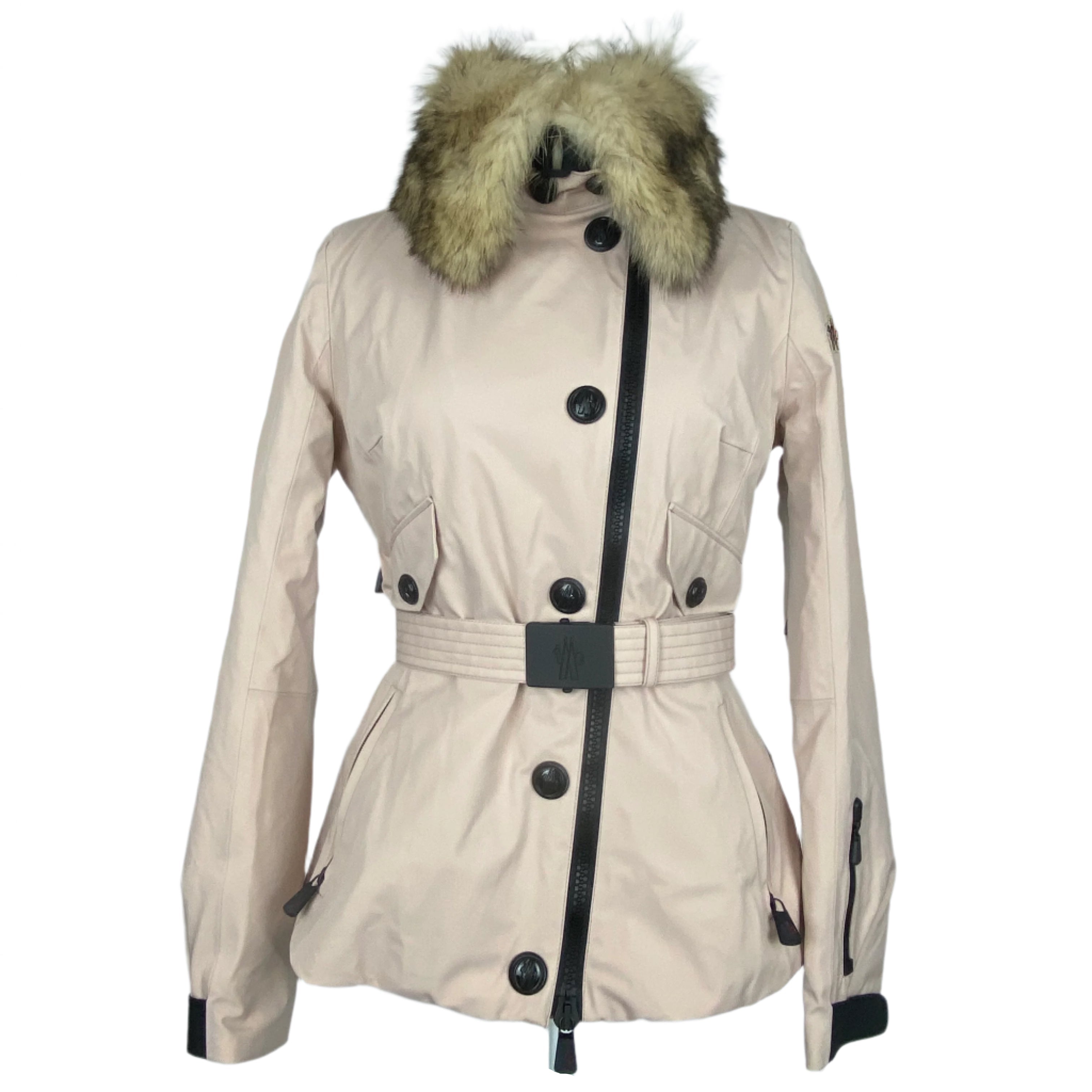 Moncler New £1500 Deep Cream Sappey Ski Jacket XS