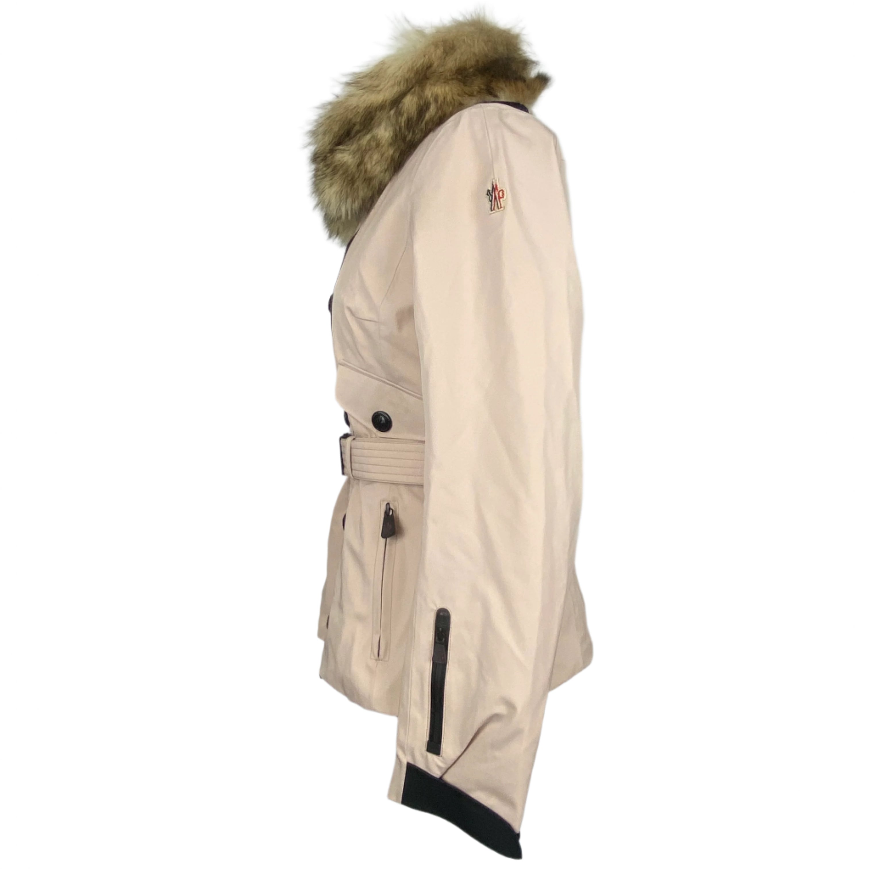 Moncler New £1500 Deep Cream Sappey Ski Jacket XS
