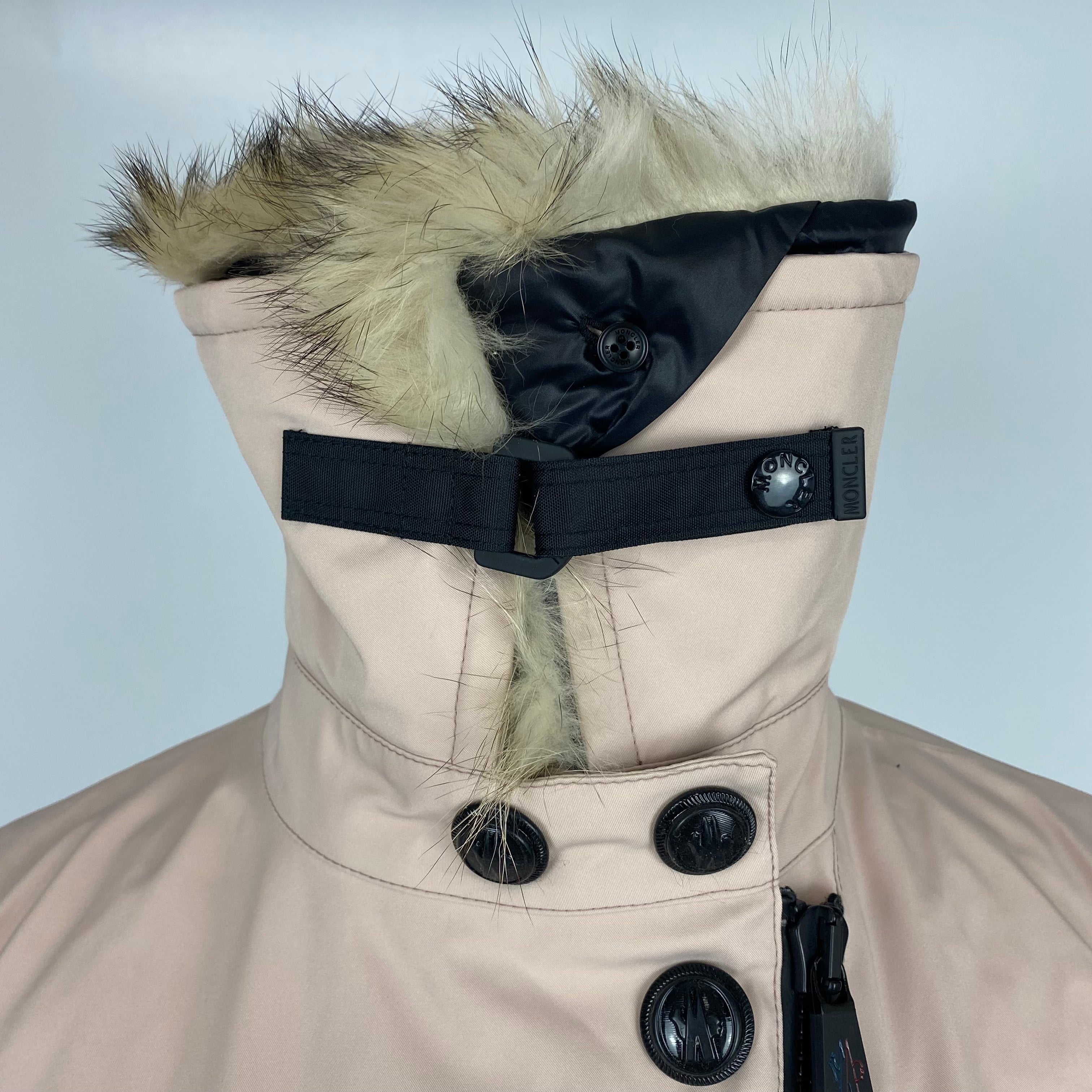 Moncler New £1500 Deep Cream Sappey Ski Jacket XS