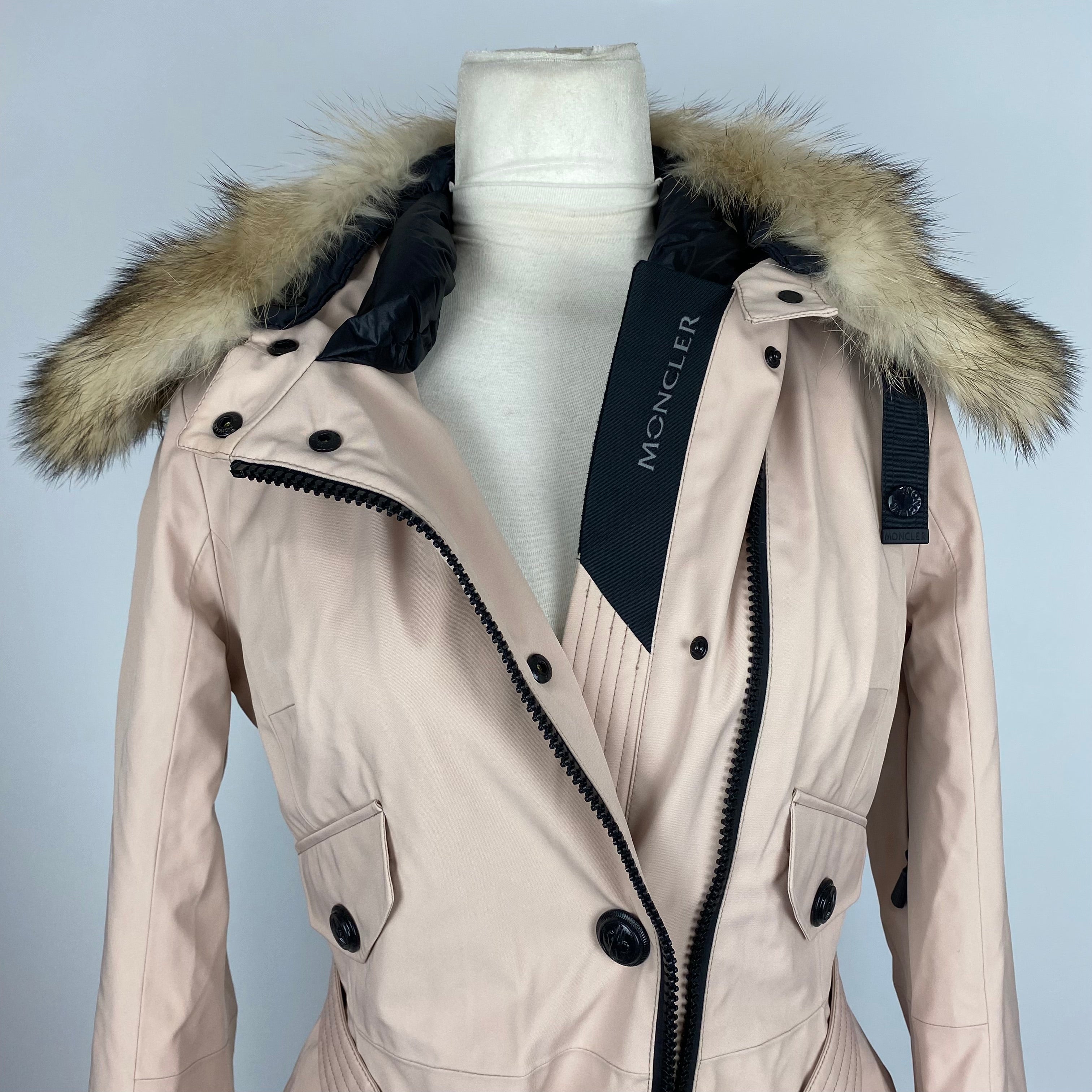 Moncler New £1500 Deep Cream Sappey Ski Jacket XS