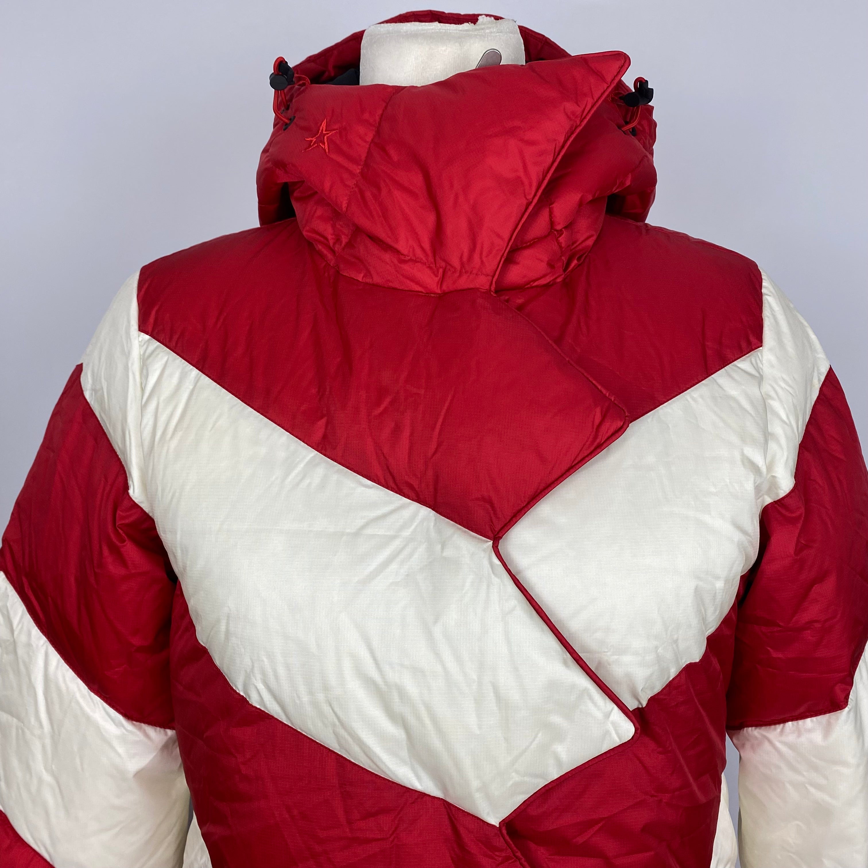 Perfect Moment £650 Scarlet & Ivory Airtastic Ski Jacket S