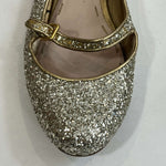 Miu Miu £400 Gold Glitter Maryjane Pumps 38