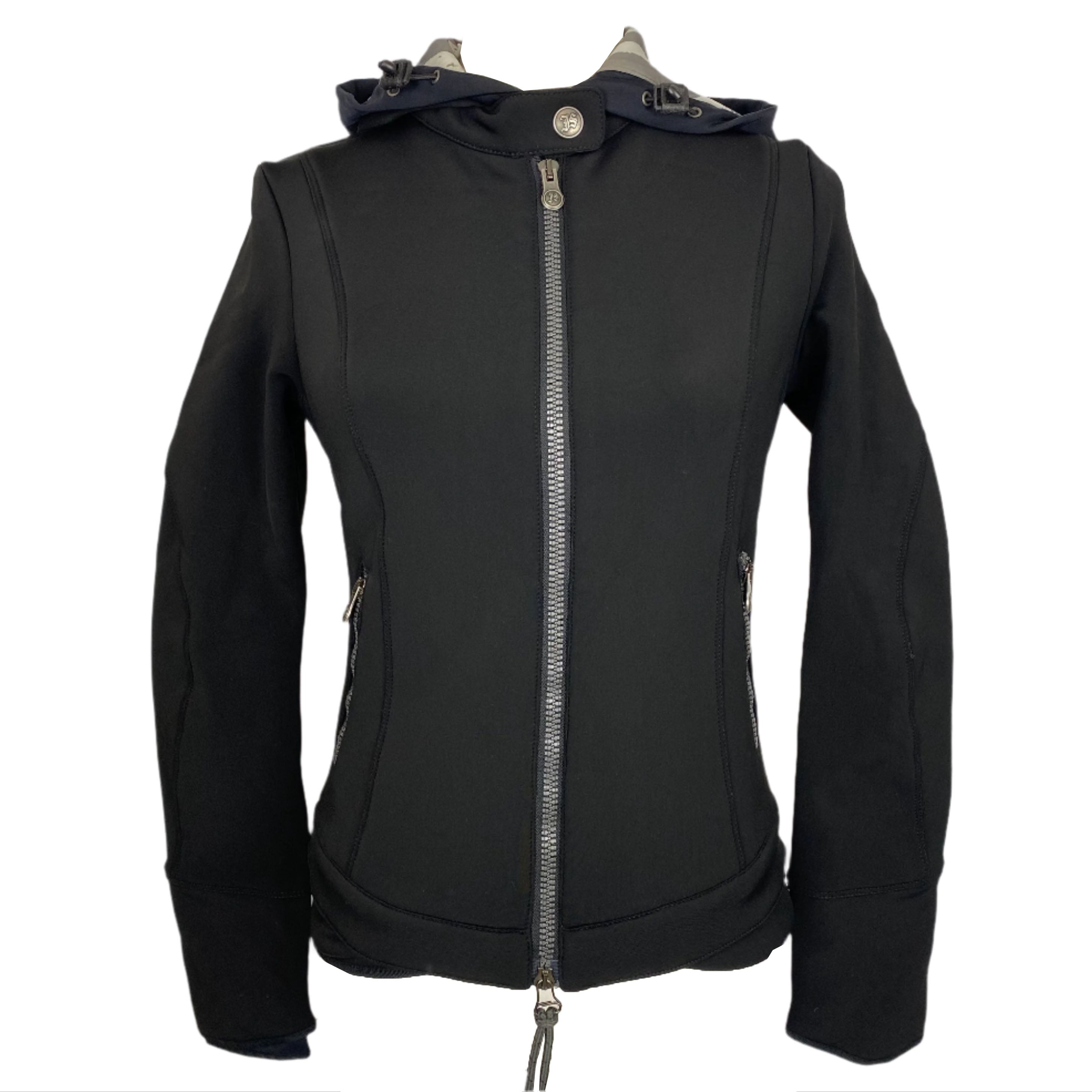 Jetset £590 Black Lightweight Soft Shell Jacket XS
