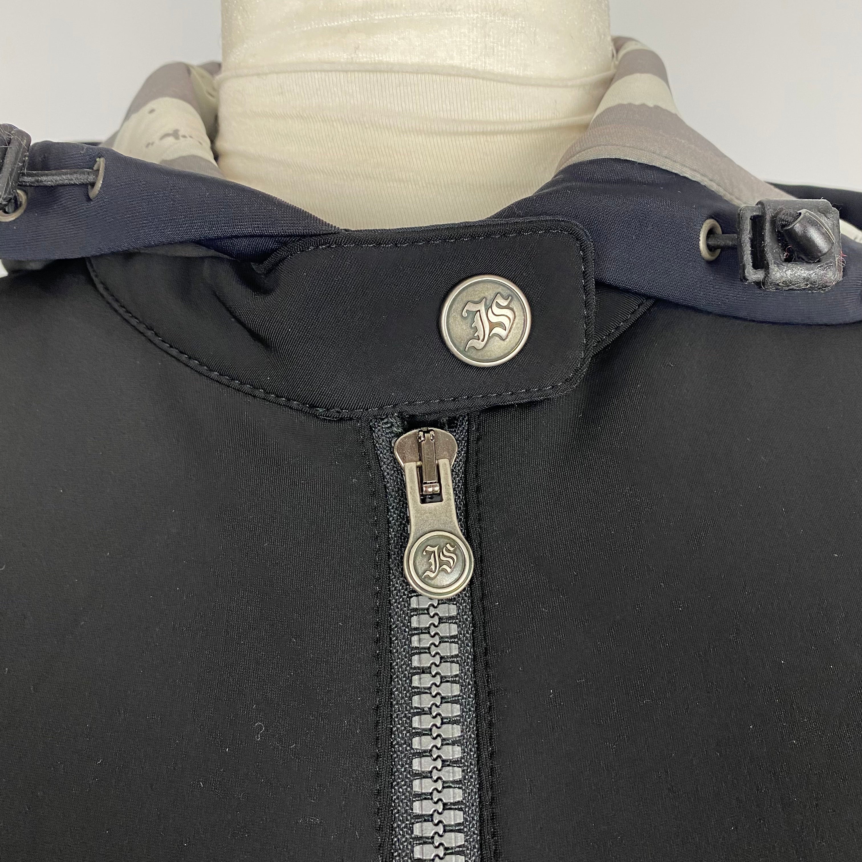 Jetset £590 Black Lightweight Soft Shell Jacket XS