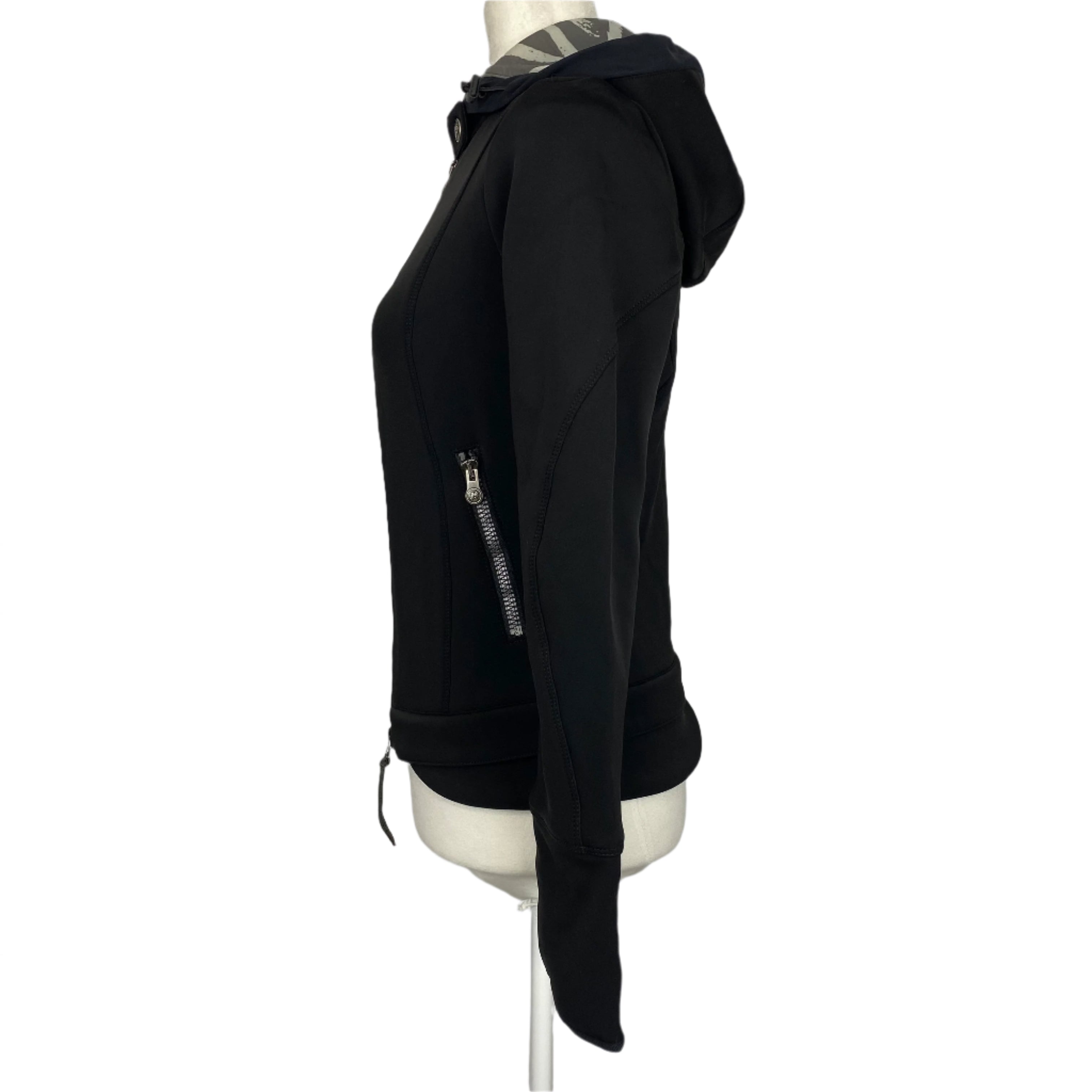 Jetset £590 Black Lightweight Soft Shell Jacket XS