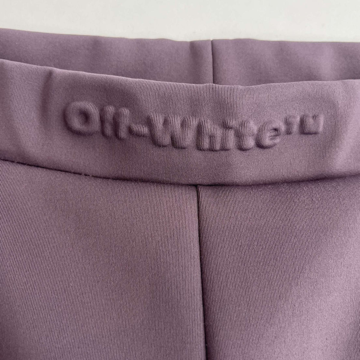 Off-White £490 Mauve Stretch Side Split Flares 26