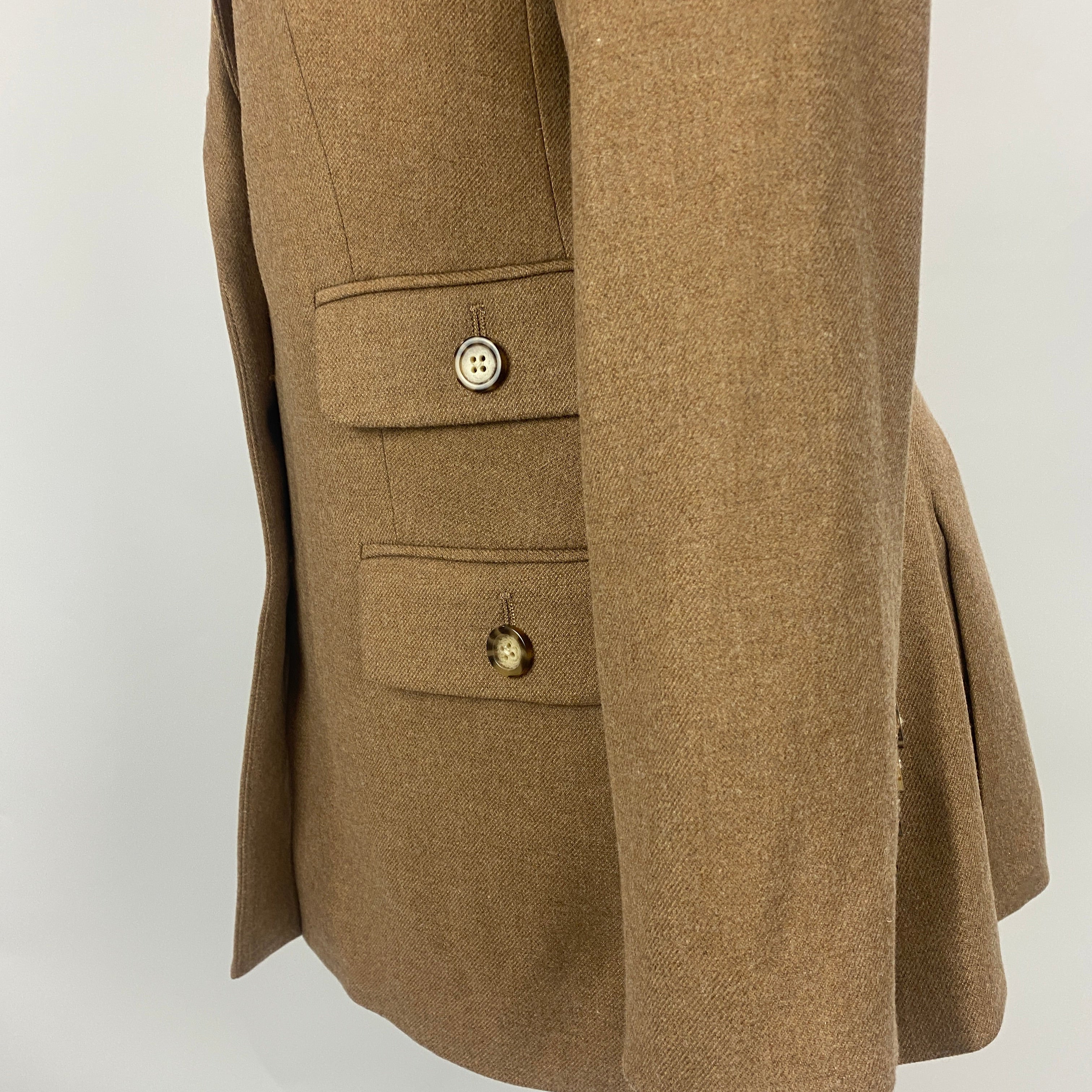 Veronica Beard New £640 Biscuit Four Pocket Dickey Jacket M