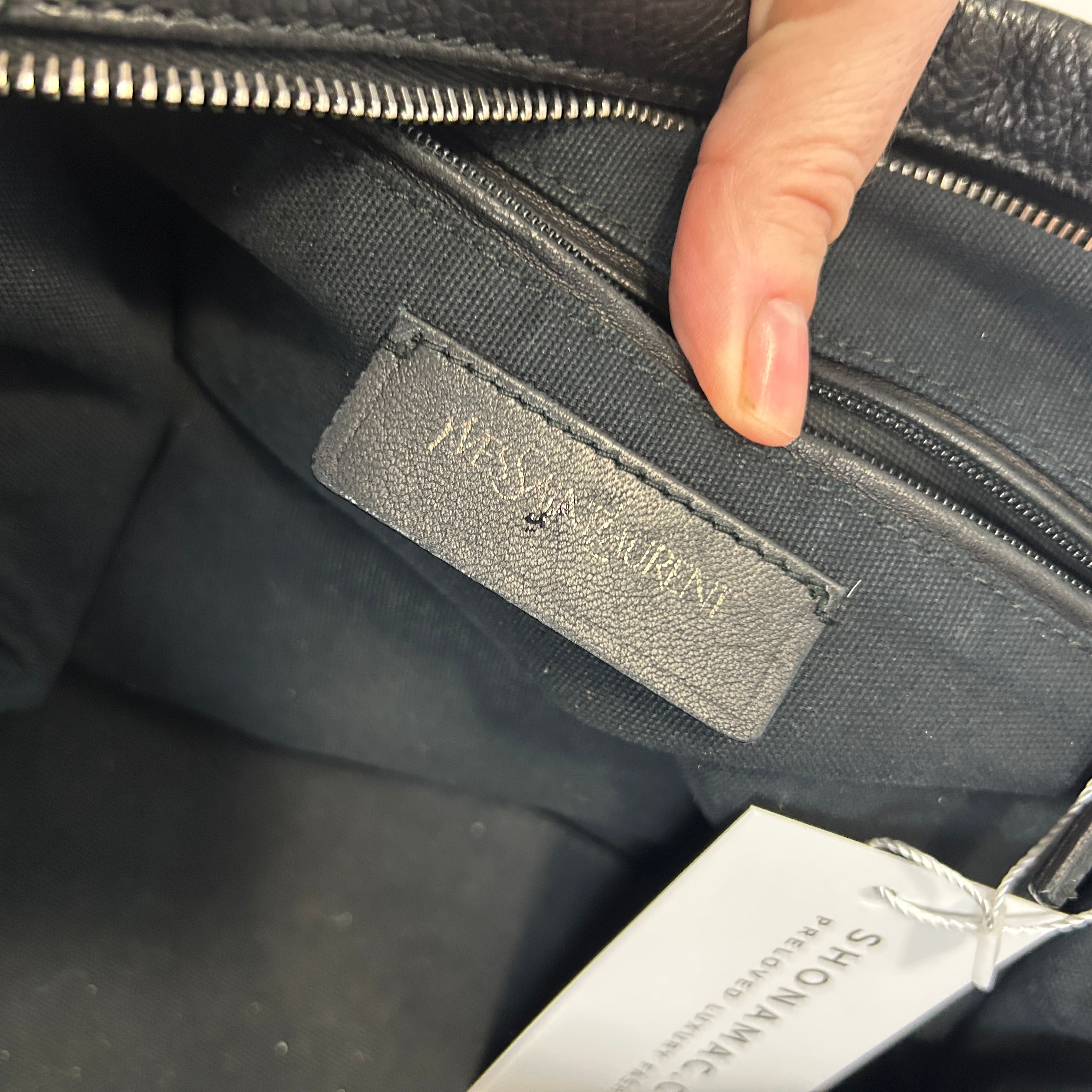 Yves Saint Laurent Black Easy Boston Y Bag