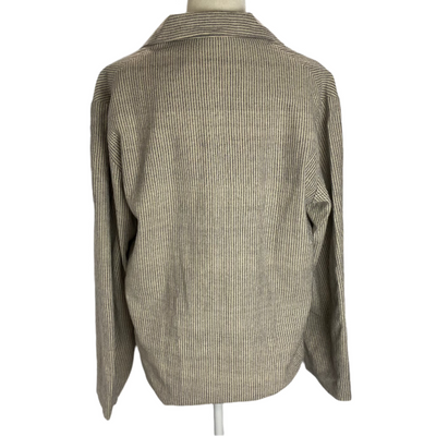 Runaway Bicycle New £270 Chambray Stripe Jacket L