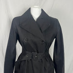 Margaret Howell x Mackintosh Black Bonded Cotton Coat XXS/XS