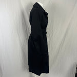 Margaret Howell x Mackintosh Black Bonded Cotton Coat XXS/XS