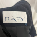 Raey Brand New Black Wool Mix Pea Coat S/M