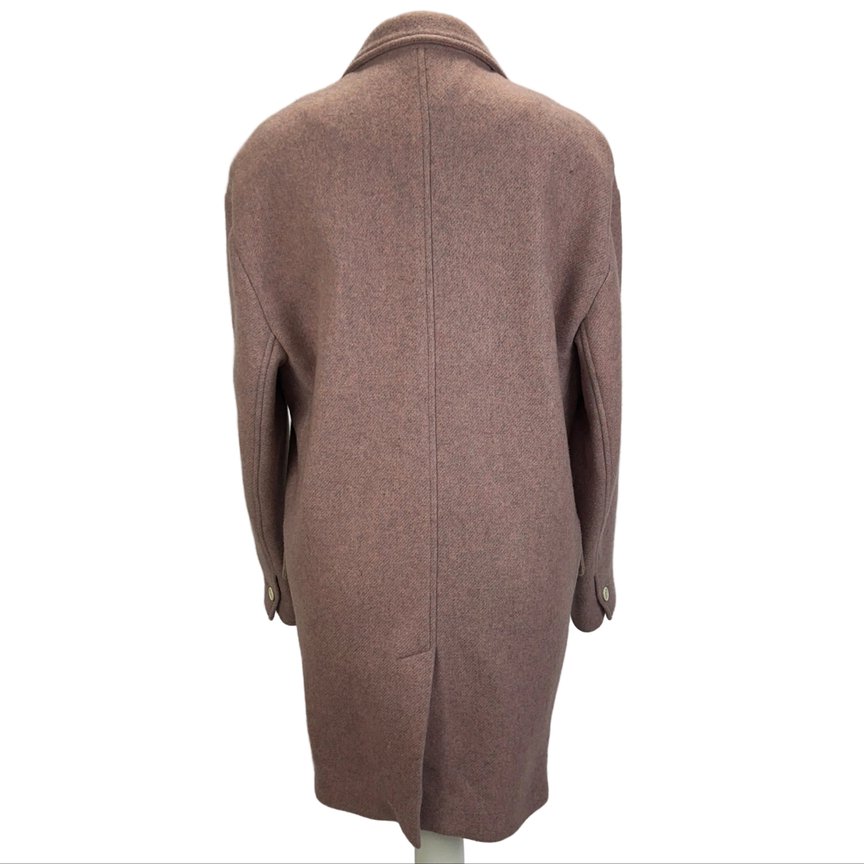 Isabel Marant Etoile Pink Wool Mix Latty Coat XS/S