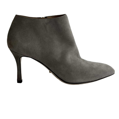 Sergio Rossi Brand New Grey Suede Ankle Boots 36