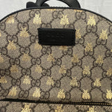 Gucci Supreme Monogram Bees Print Small Day BackPack