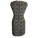 Alaia £2750 Black & White Sleeveless Knit Mini Dress XXS