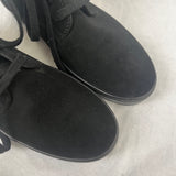 Tod's £760 Black Suede Lace Up Boots 37