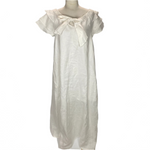 Erika Gonzalez White Linen Dress XXL