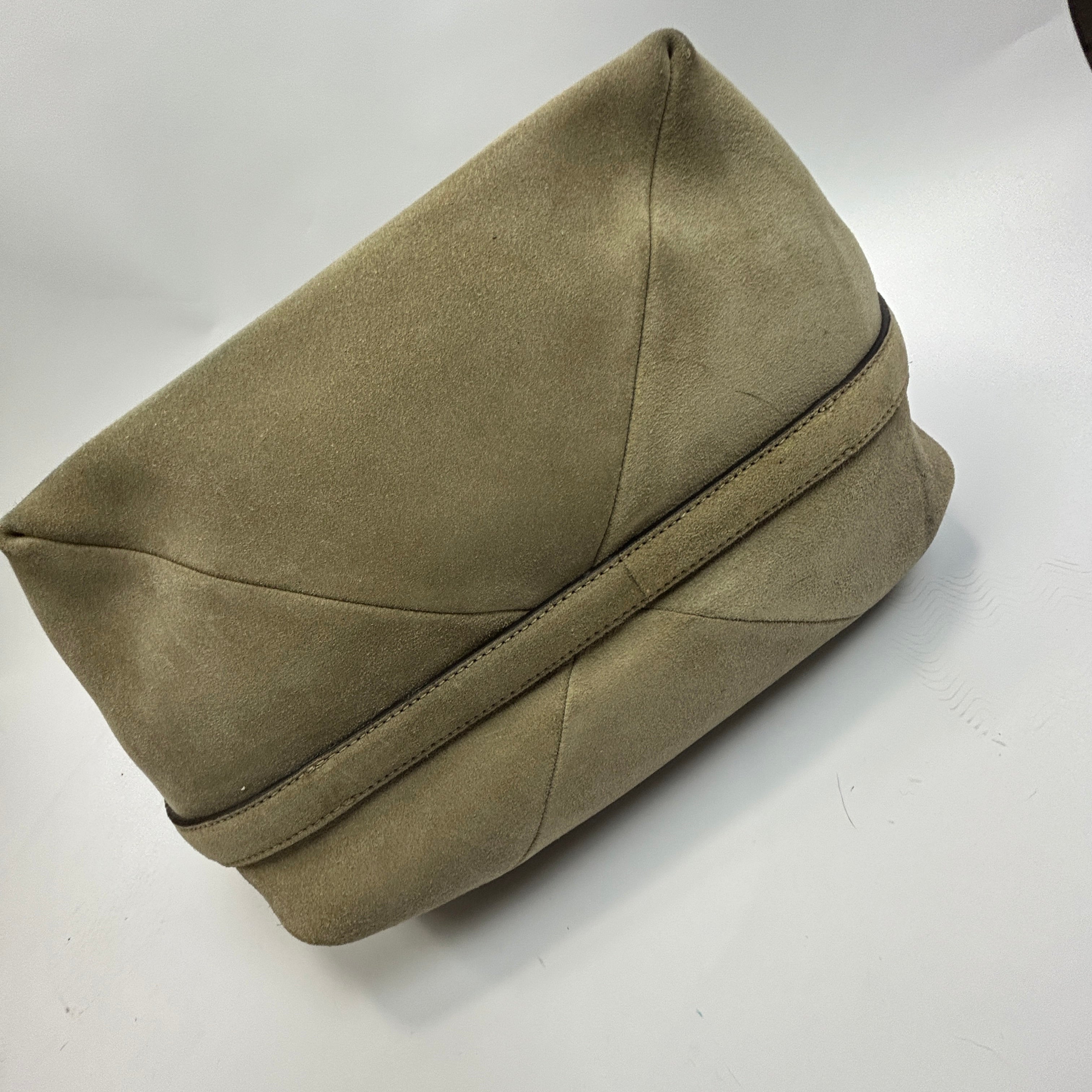 Toteme £870 Taupe Suede Belted Tote Bag