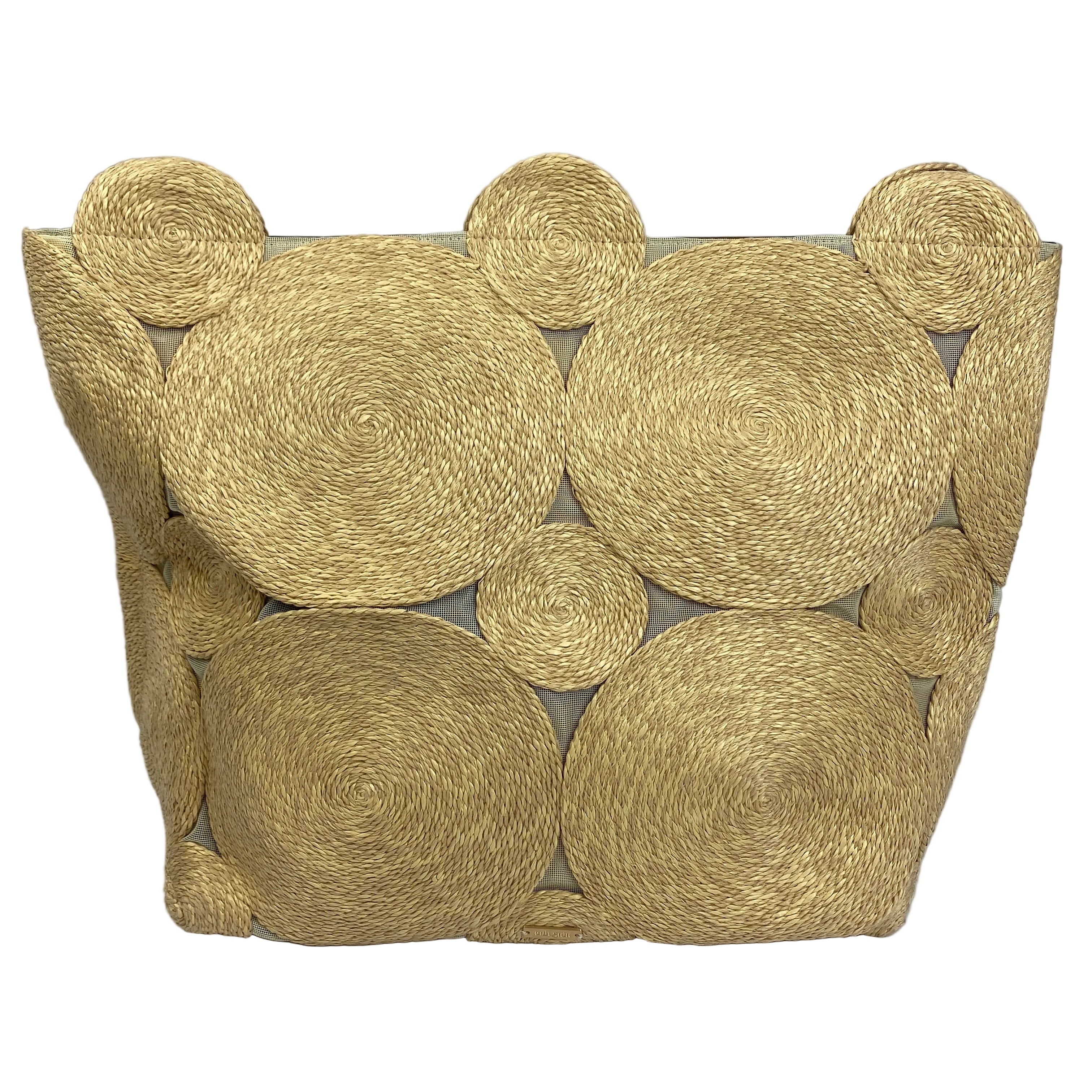 Cult Gaia £330 Natural Brynn Clutch Bag