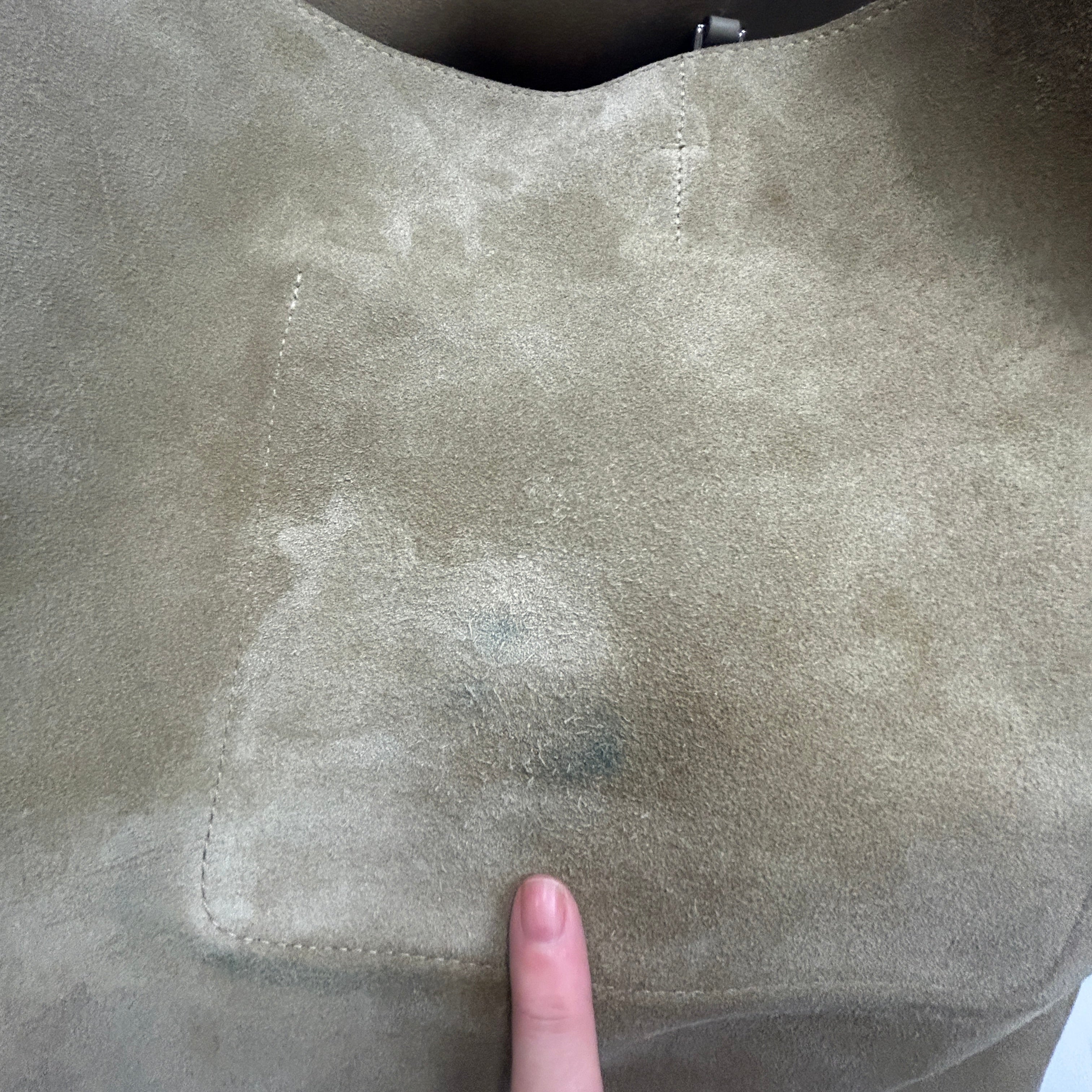 Toteme £870 Taupe Suede Belted Tote Bag