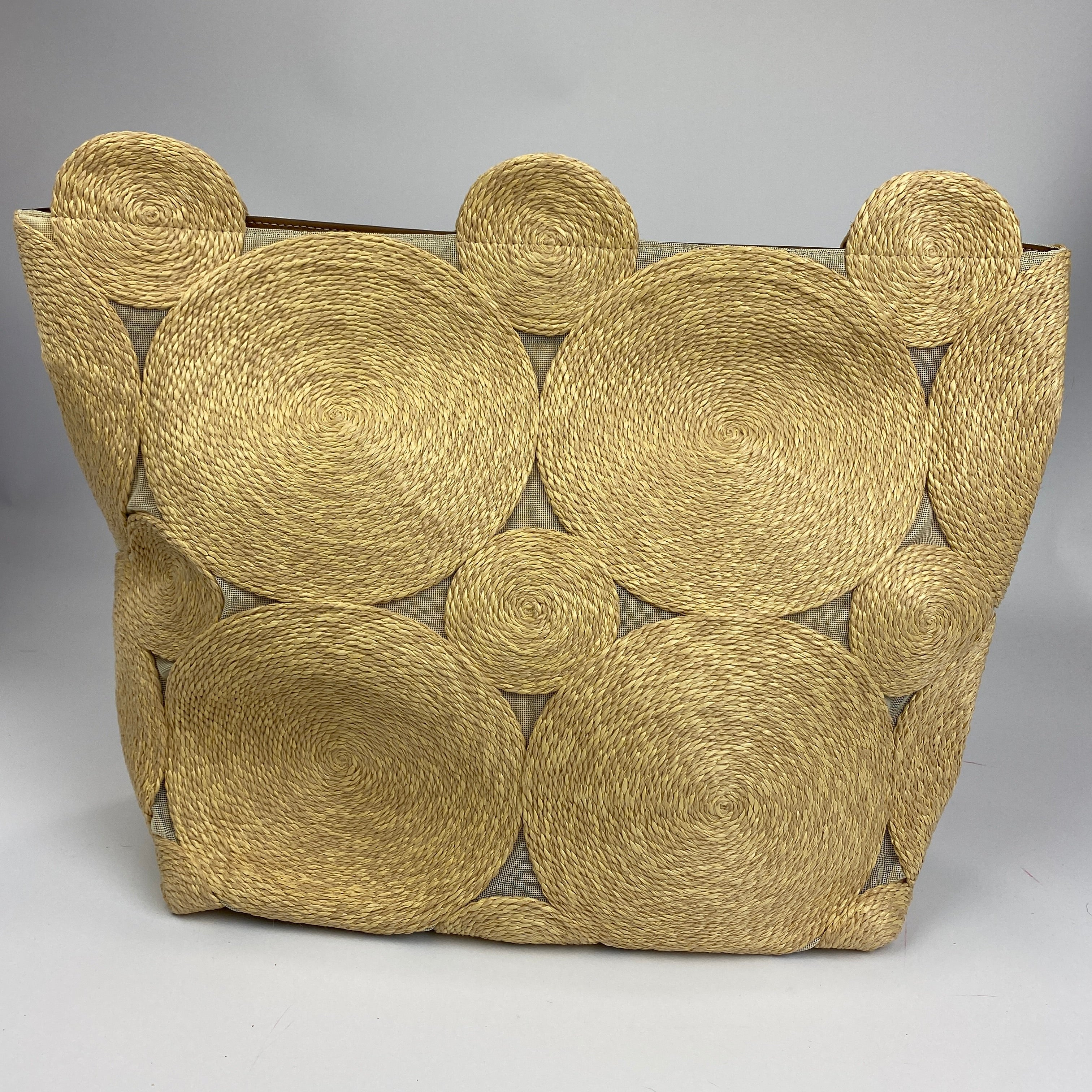 Cult Gaia £330 Natural Brynn Clutch Bag