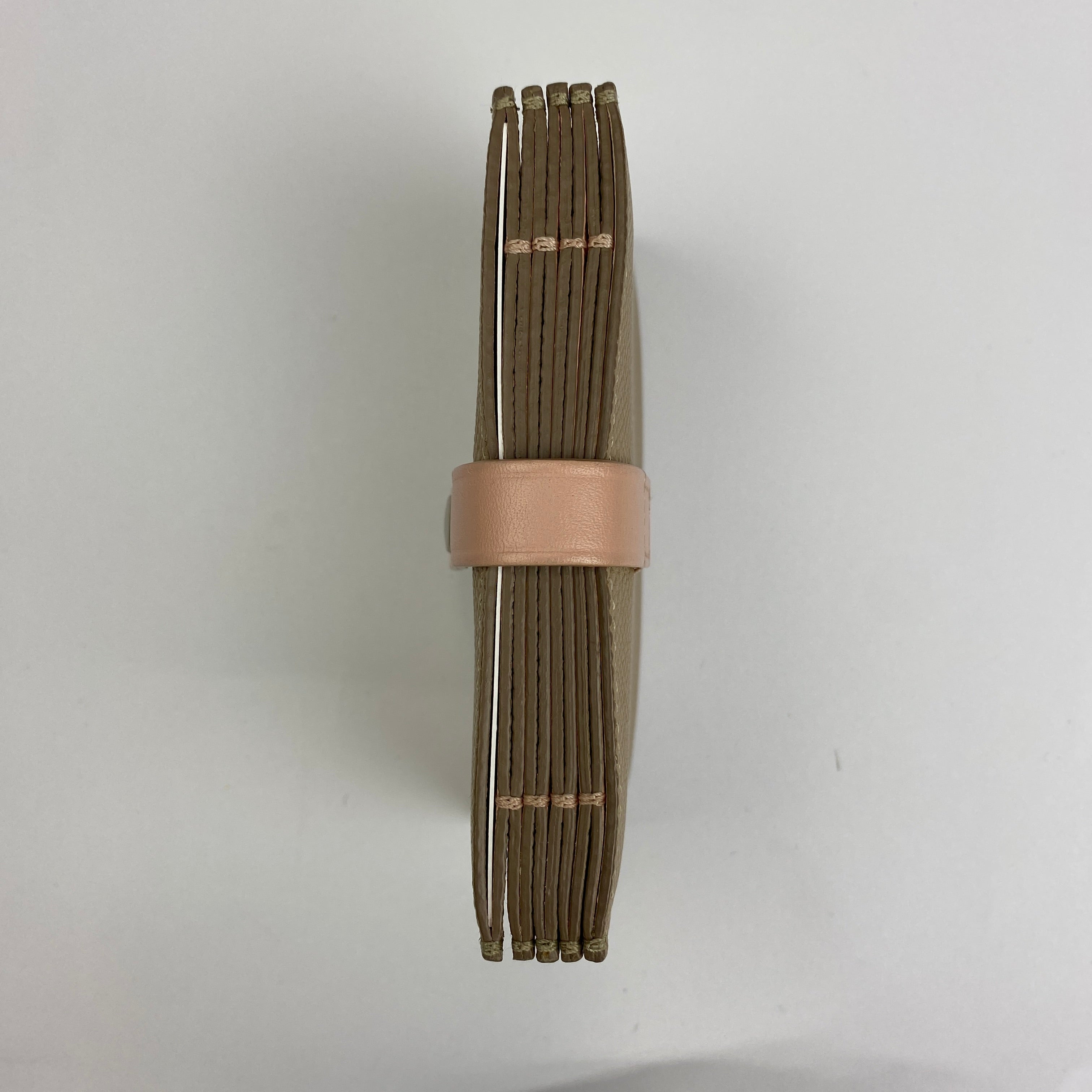 Celine £430 Deep Cream Calfskin Accordion Card Holder