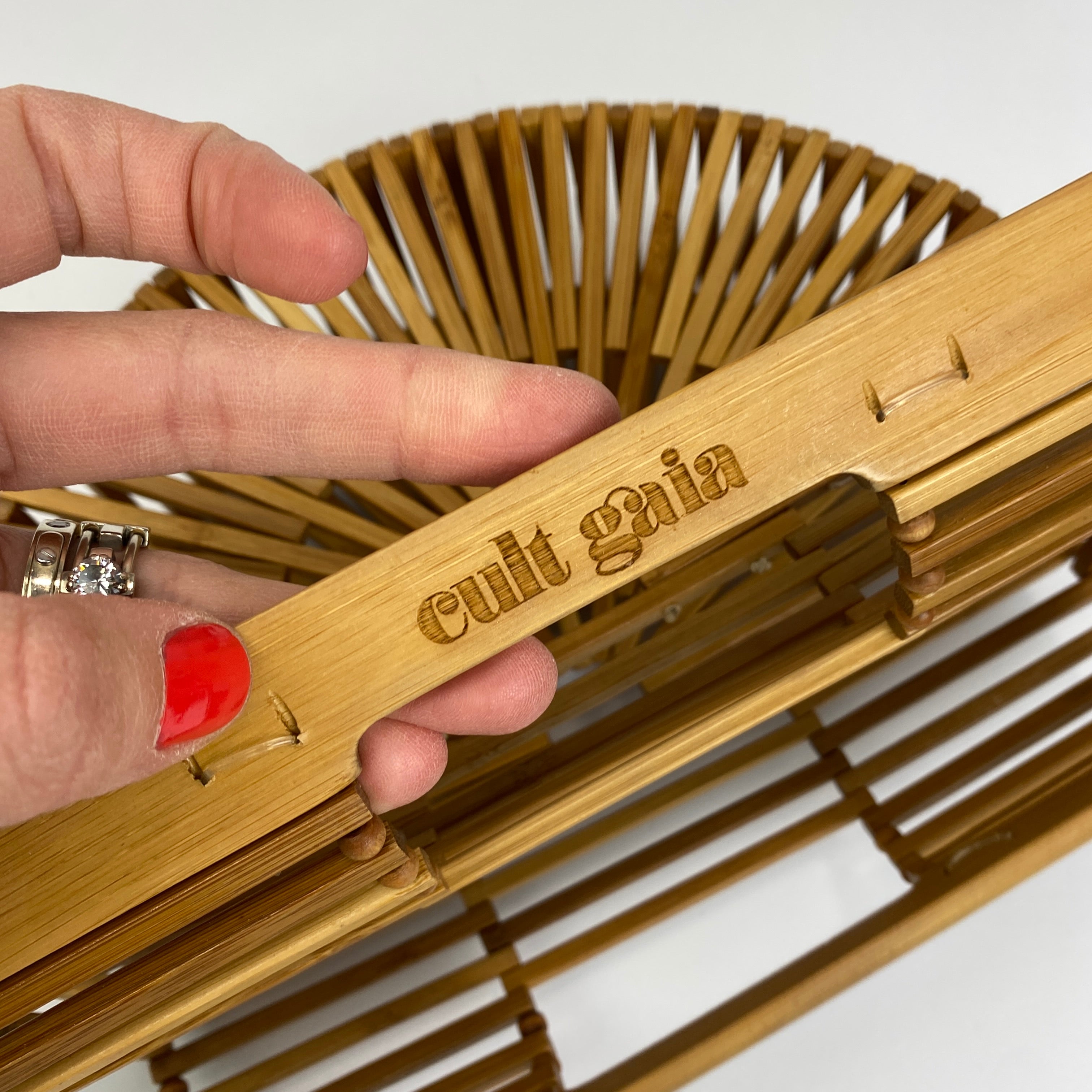 Cult Gaia £220 Small Ark Bamboo Bag