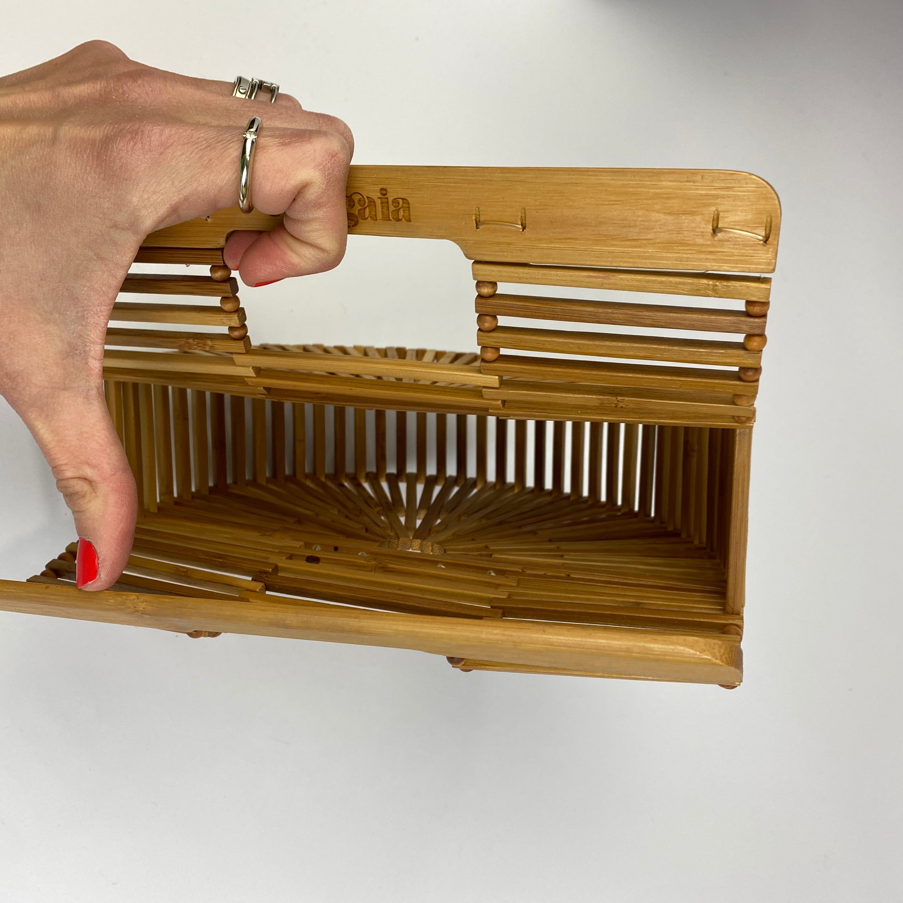Cult Gaia £220 Small Ark Bamboo Bag