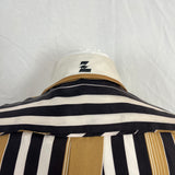 Zimmermann Silk Striped Shirt with Tie XS