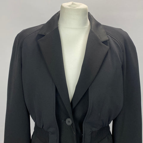 Weekend Max Mara New Black Blazer/BomberJacket M