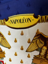 Hermes Blue & Vanilla Napoleon Large Silk Scarf