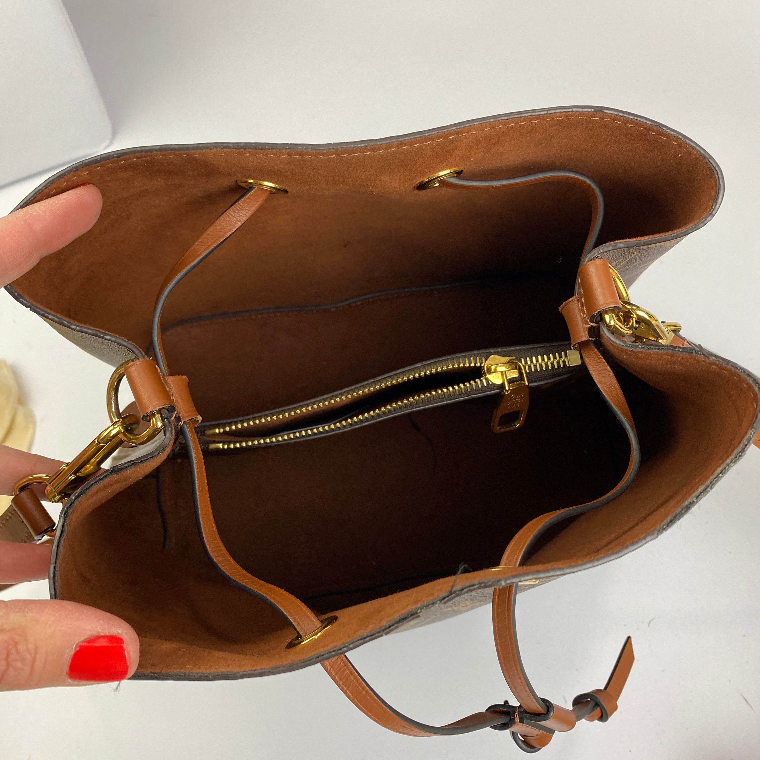 Louis Vuitton £1790 NeoNoe MM Monogram Canvas Bucket Bag