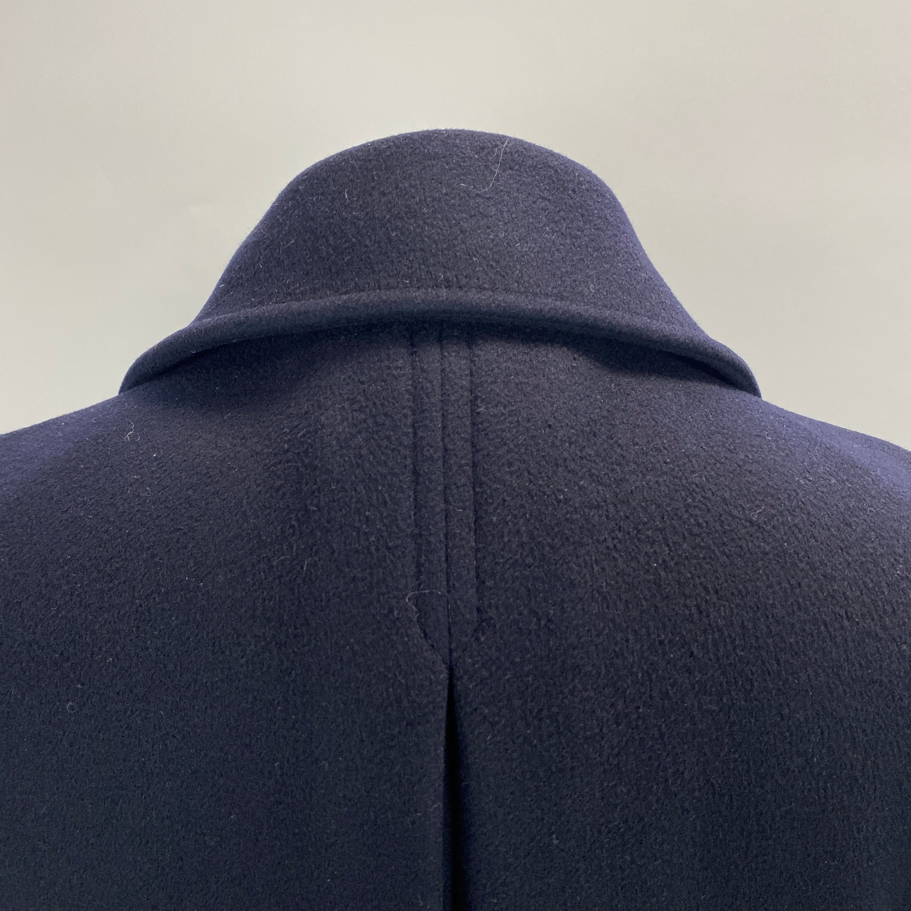 Loro Piana £7000 Navy Baby Cashmere Peacoat S