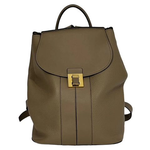 Michael Kors Collection Bancroft Tan Leather Backpack