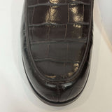 Emme Parsons Brand New £500 Espresso Croco Danielle Loafers 39.5