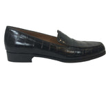 Emme Parsons Brand New £500 Espresso Croco Danielle Loafers 39.5