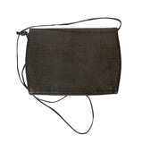 Bottega Veneta Grey Vintage Lizardskin Crossbody Bag