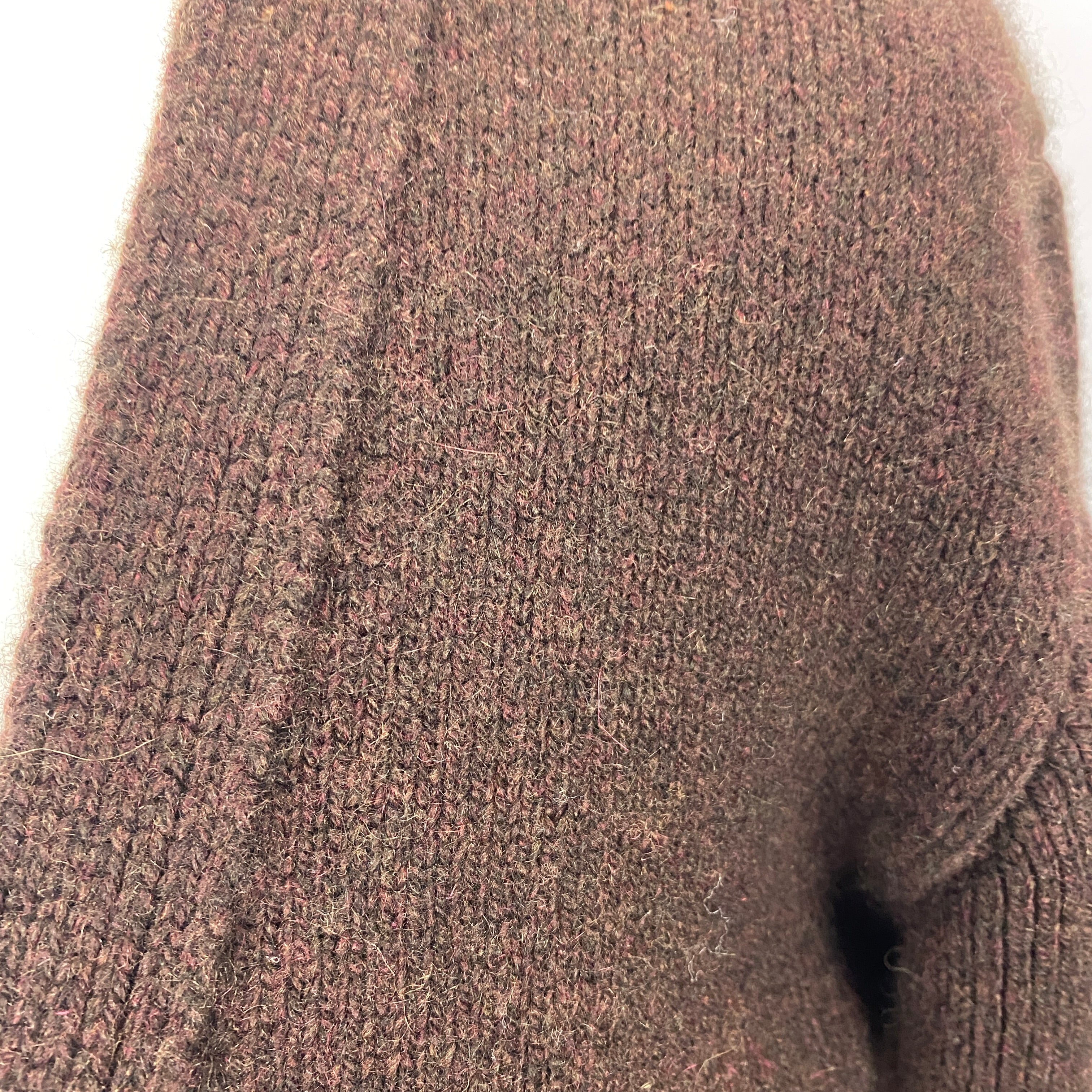 Khaite New £1950 Rosewood Thick Cashmere Scarlet Cardigan XS