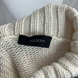 Joseph Ecru Sloppy Joe Chunky Knit Sweater S/M