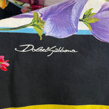 Dolce & Gabbana Brand New £255 Floribunda Cotton Sarong Wrap
