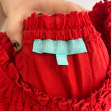 Melissa Odabash Alessia Scarlet Broderie Anglaise Coord XS
