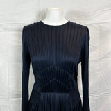 Gabriela Hearst Brand New £4200 Navy Silk Jersey Herminia Maxi Dress L