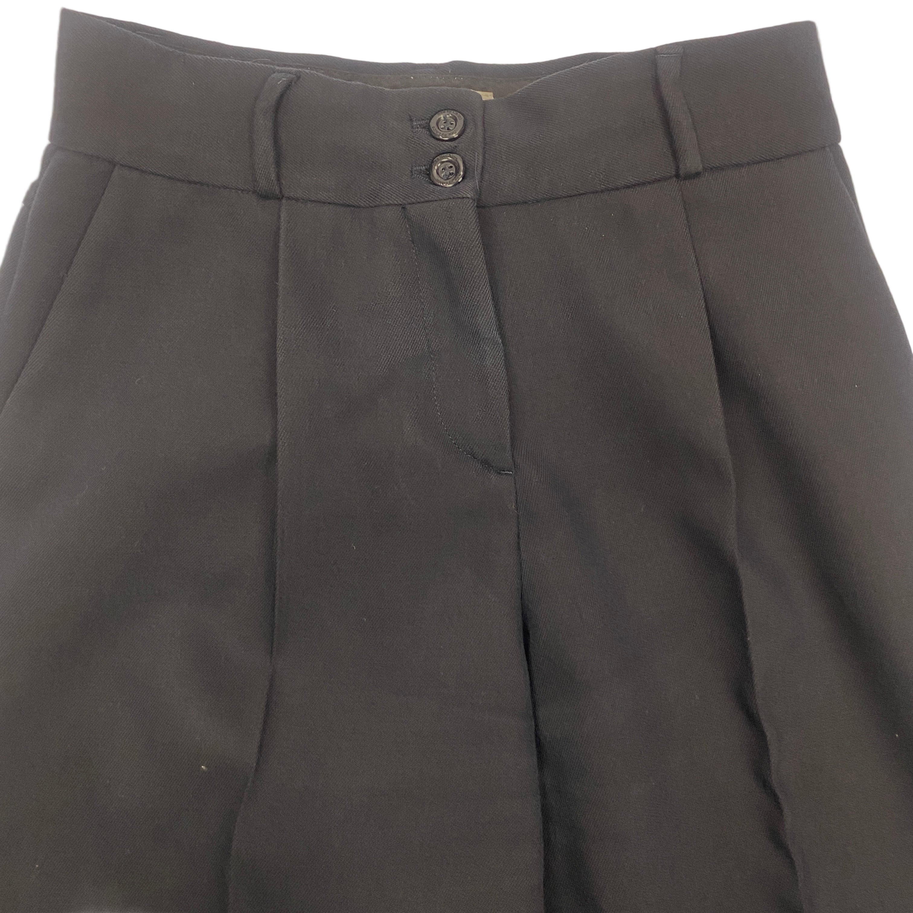 See By Chloe Navy Wide Leg Trousers S