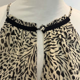 Paige Brand New Zebraprint Silk Maxi Dress XXS