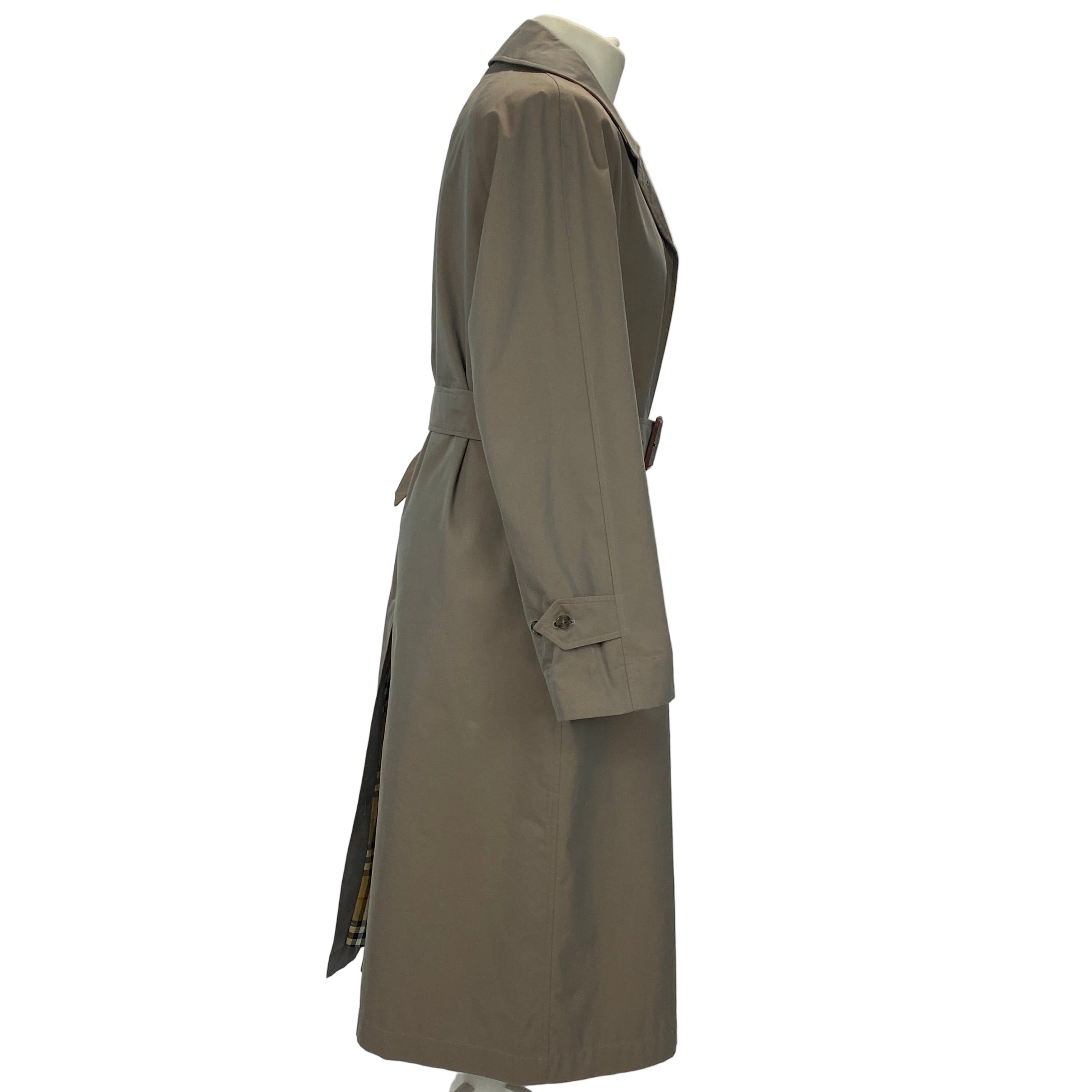 Burberry Irridescent Cocoa Brighton Coat S/M