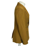 Me&Em Goldenrod Recycled Wool Boyfriend Blazer XXS